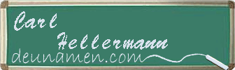 Carl Hellermann Visitenkarte